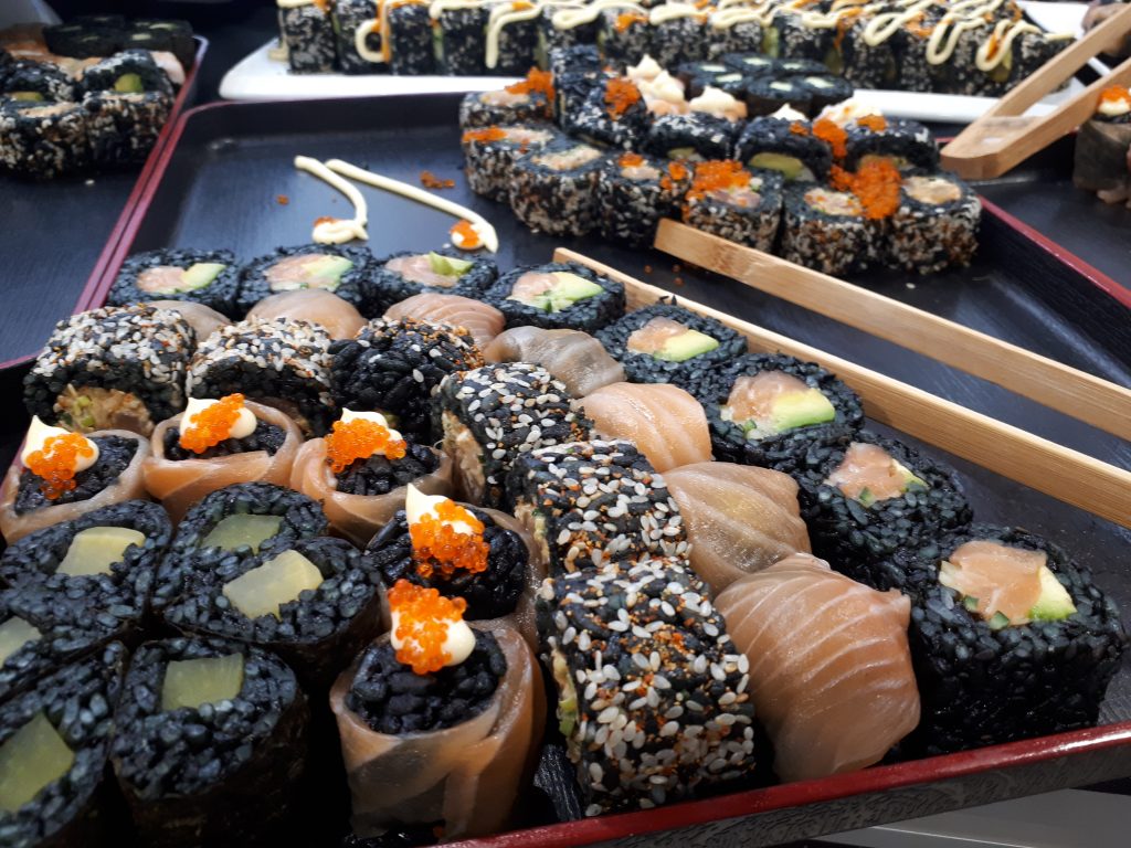 event catering by Sushi Chef Miya
